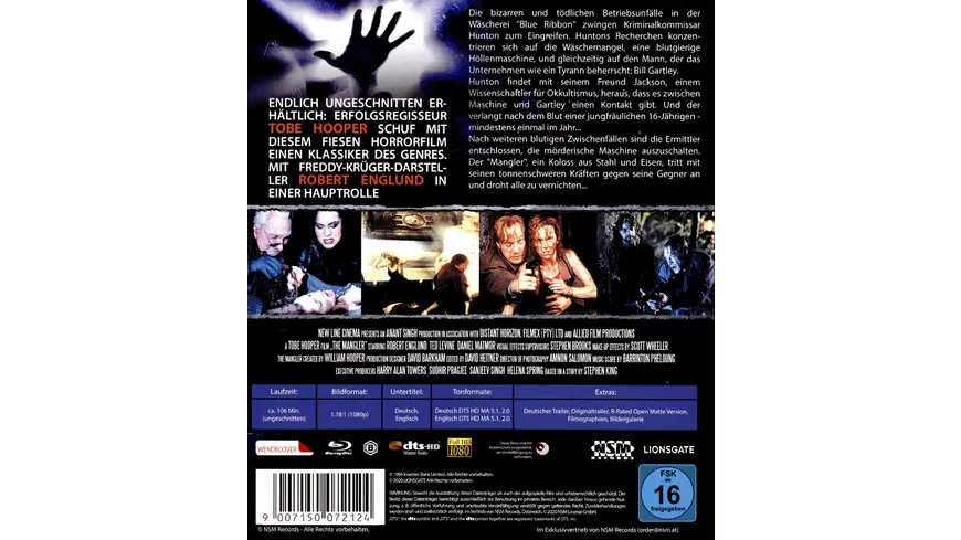 The Mangler - Uncut