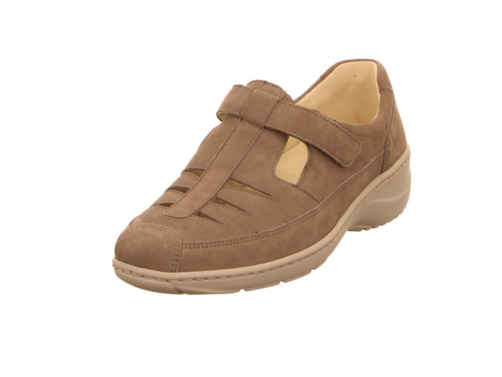 WALDLÄUFER Komfort Sandalen grau