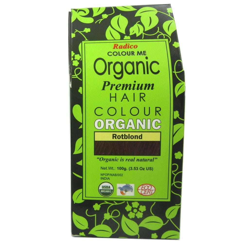 Radico Colour Me Organic Reddish Blonde 100 g