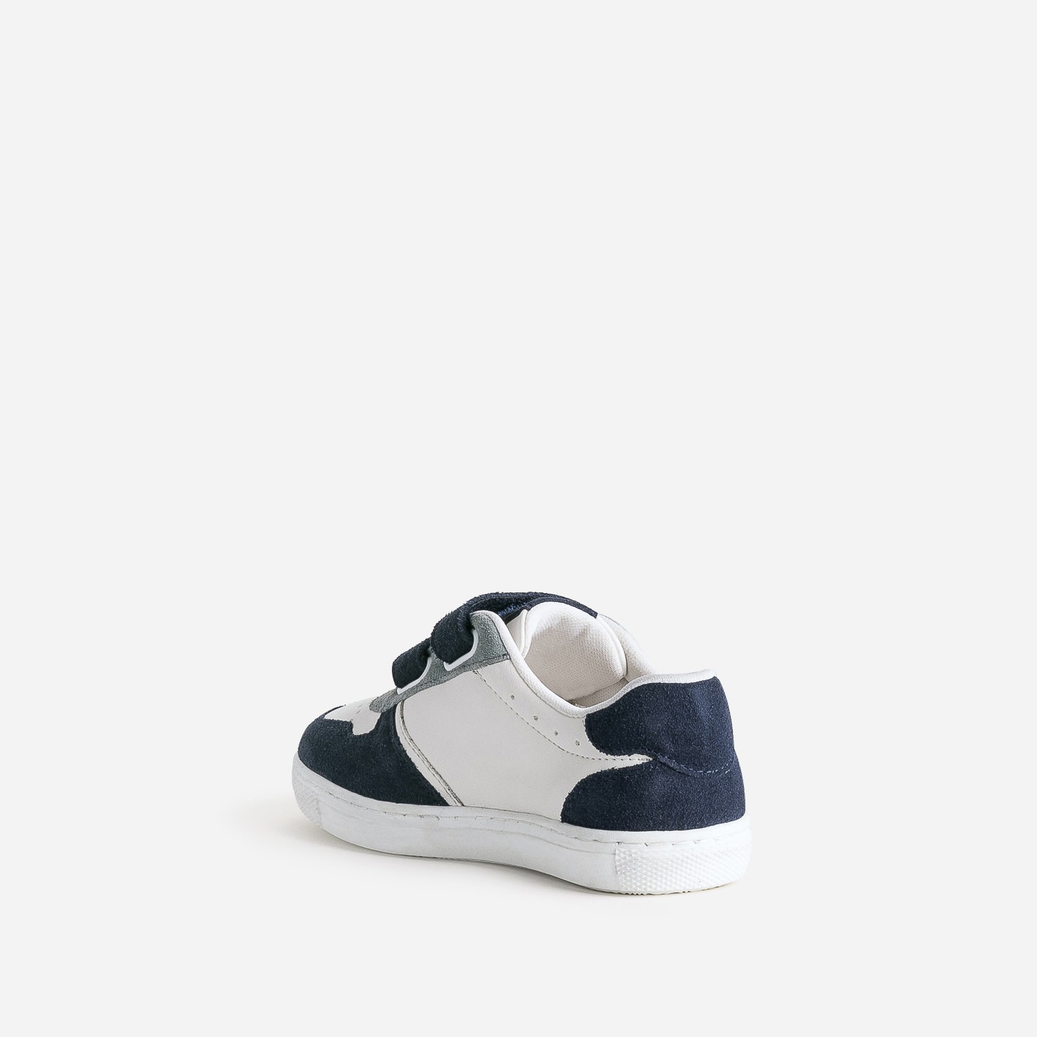 Tennis BUGGY blanche, marine, bleu grisé