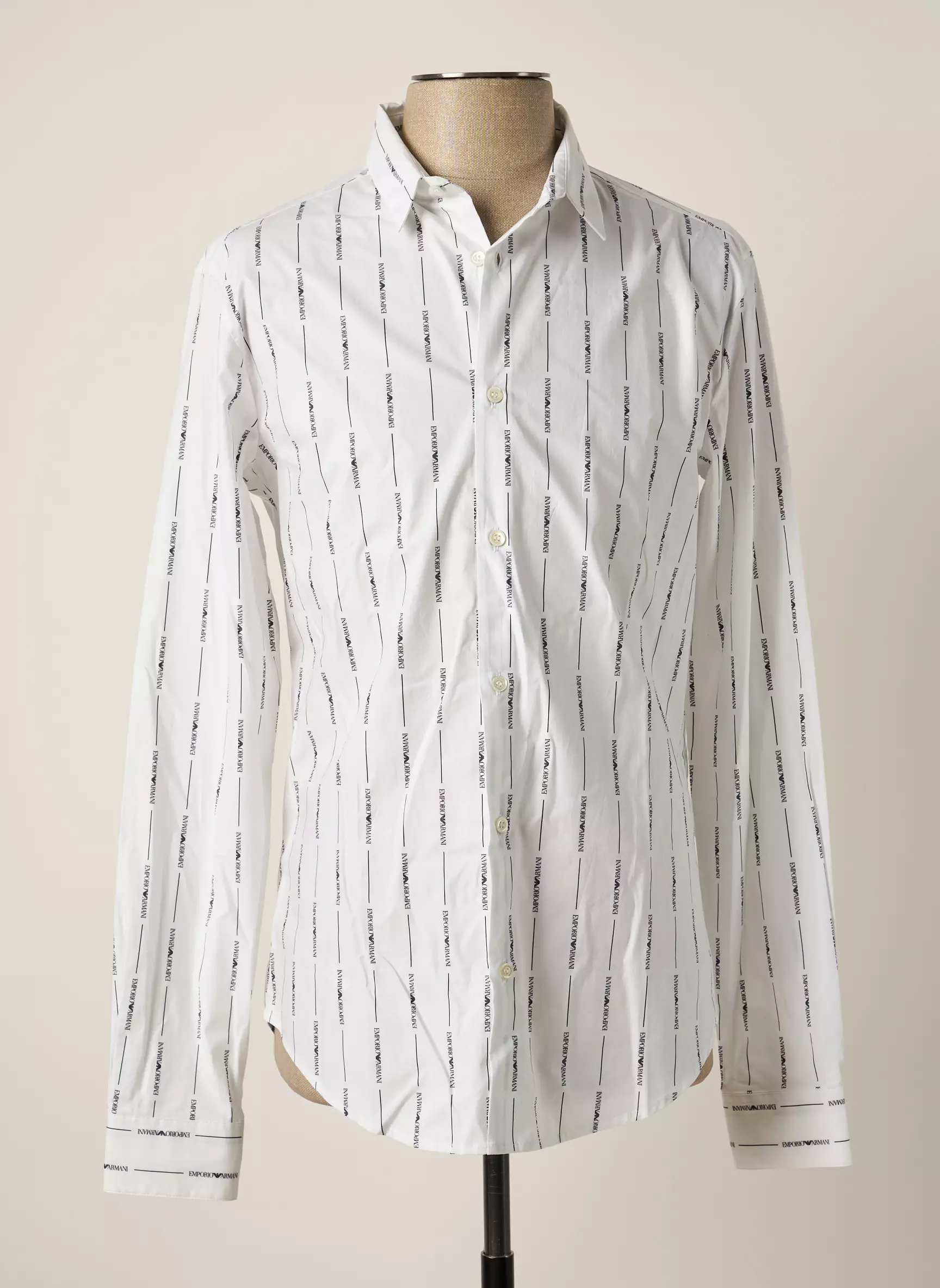 Emporio Armani Manches Longues Homme couleur blanc