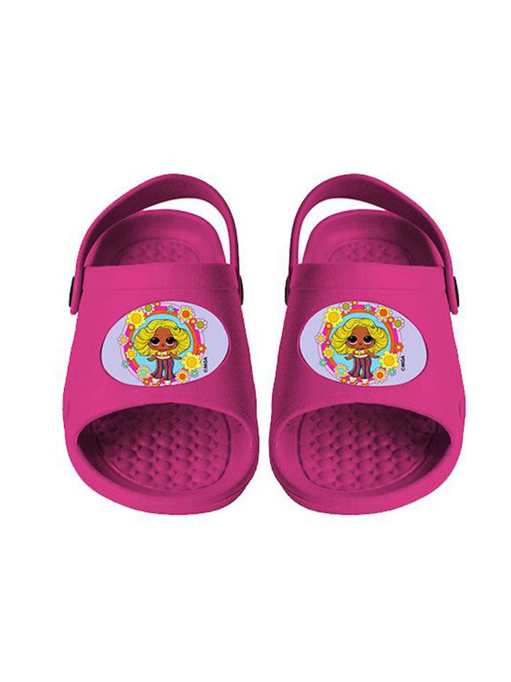 L.O.L. Surprise Hausschuhe Rutschfeste Clogs für Mädchen mit buntem Design in Rosa günstig kaufen