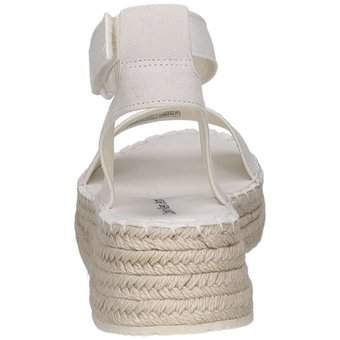 Calvin Klein Sporty Wedge Rope Sandal in weiß