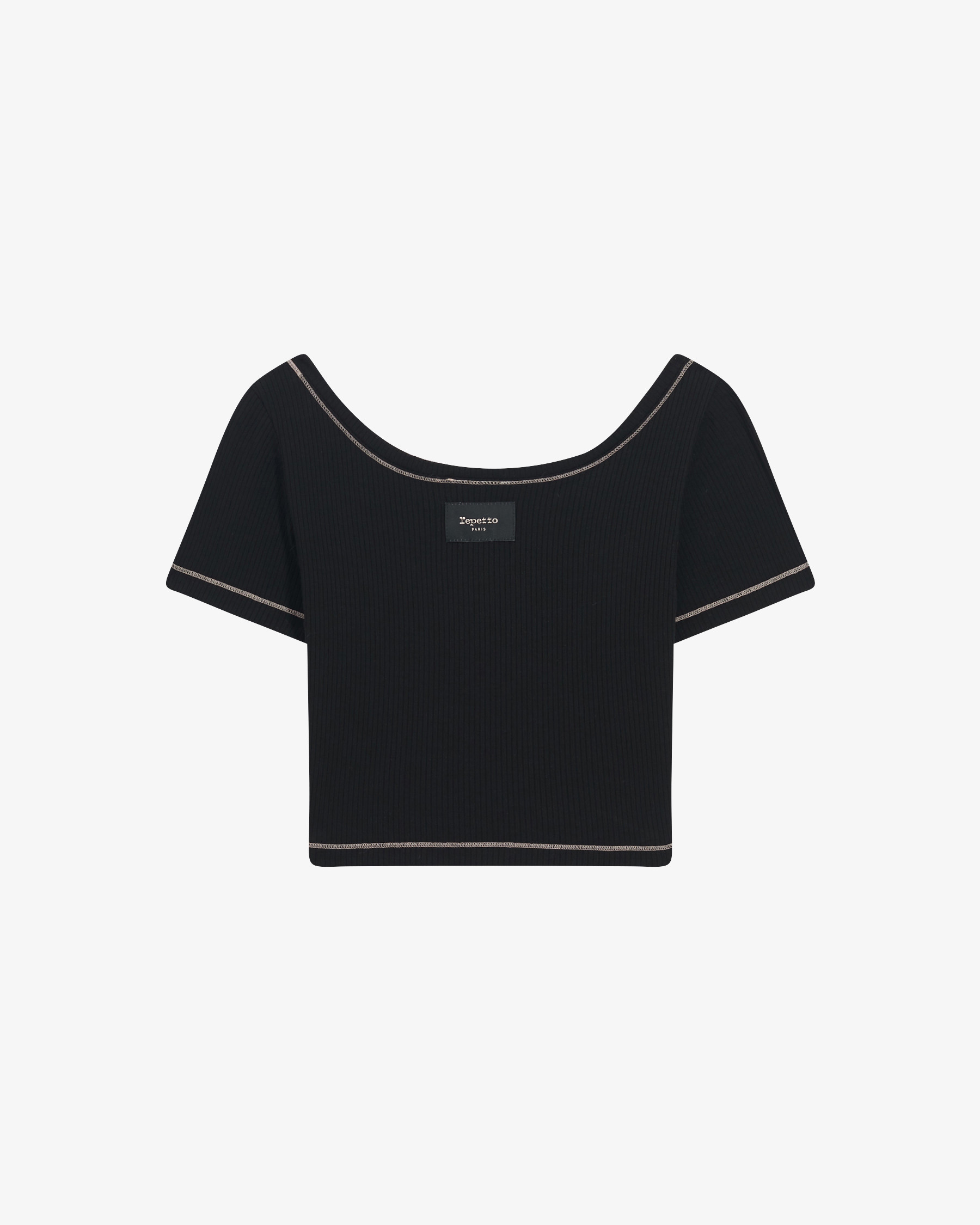 Ribbed short top