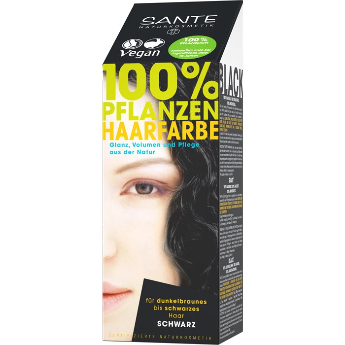 100% Pflanzen-Haarfarbe-Pulver
