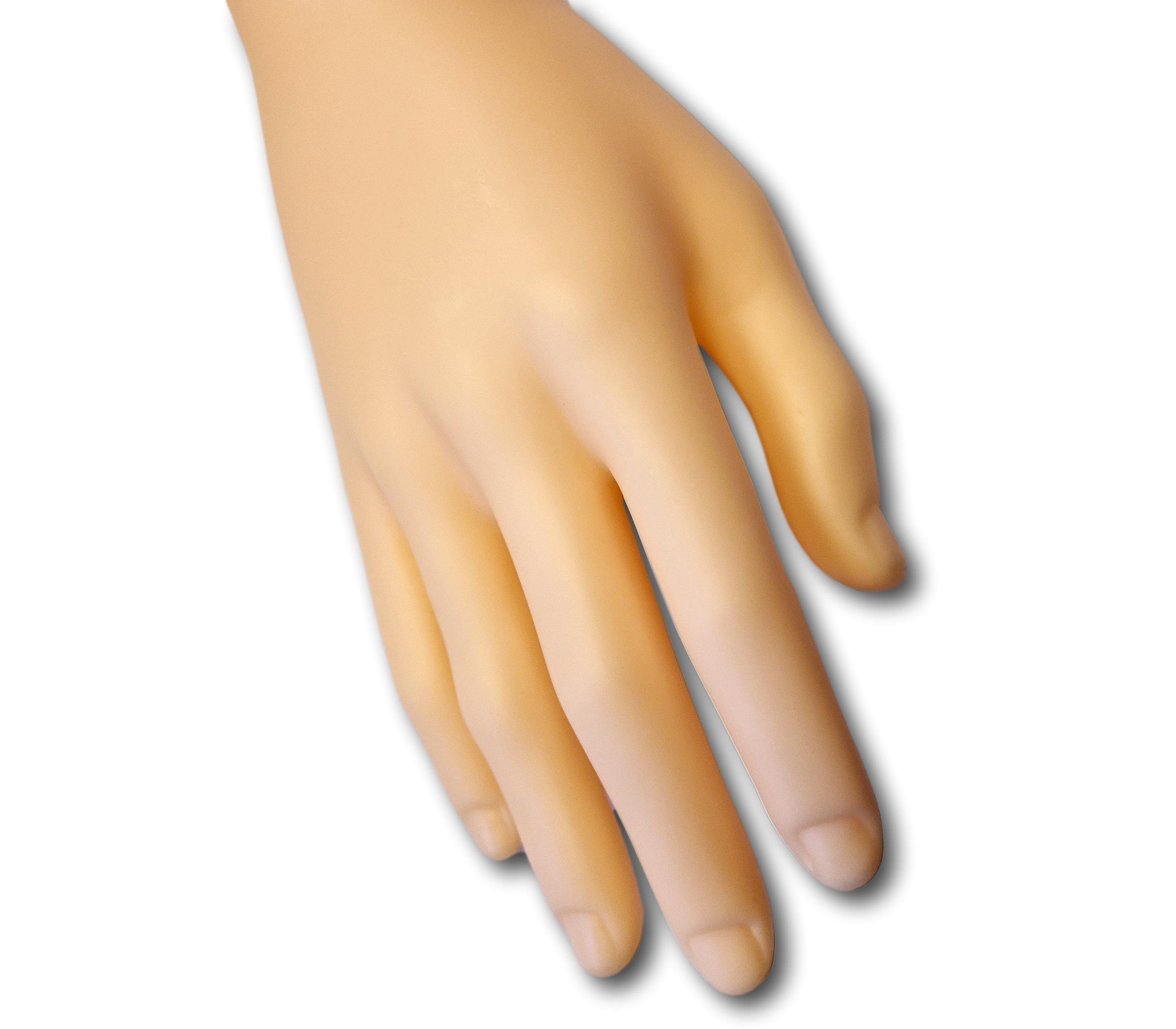 BAYLI Schmuckständer 2x Damenhand als Schmuckständer für Ketten, Ringe, Handschuhe, weibli
