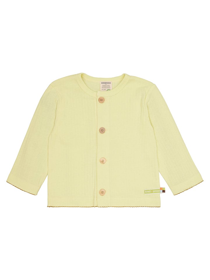 loud   proud Cardigan in Gelb günstig kaufen