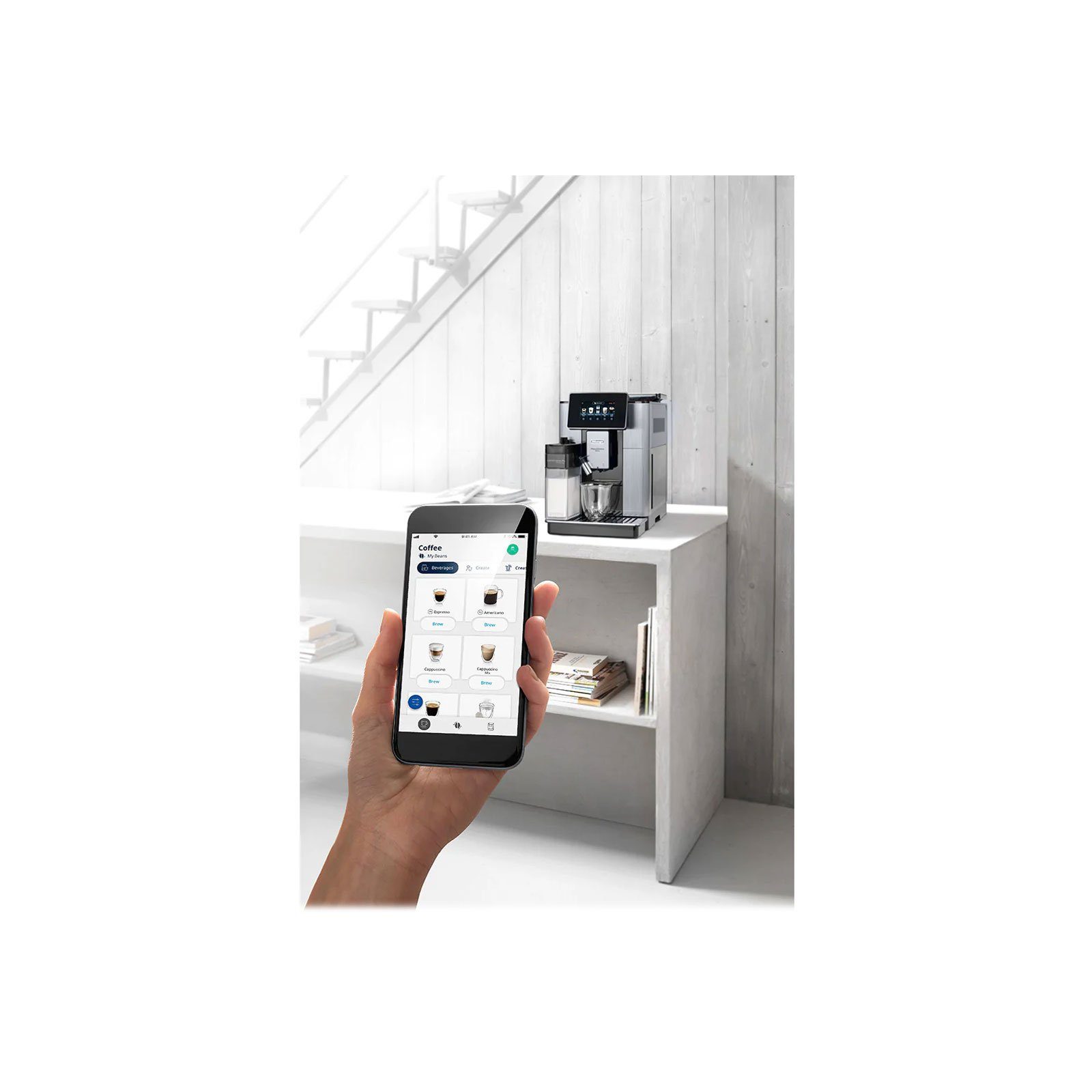 De'Longhi Kaffeevollautomat ECAM610.74.MB PrimaDonna Soul Kaffeevollautomat