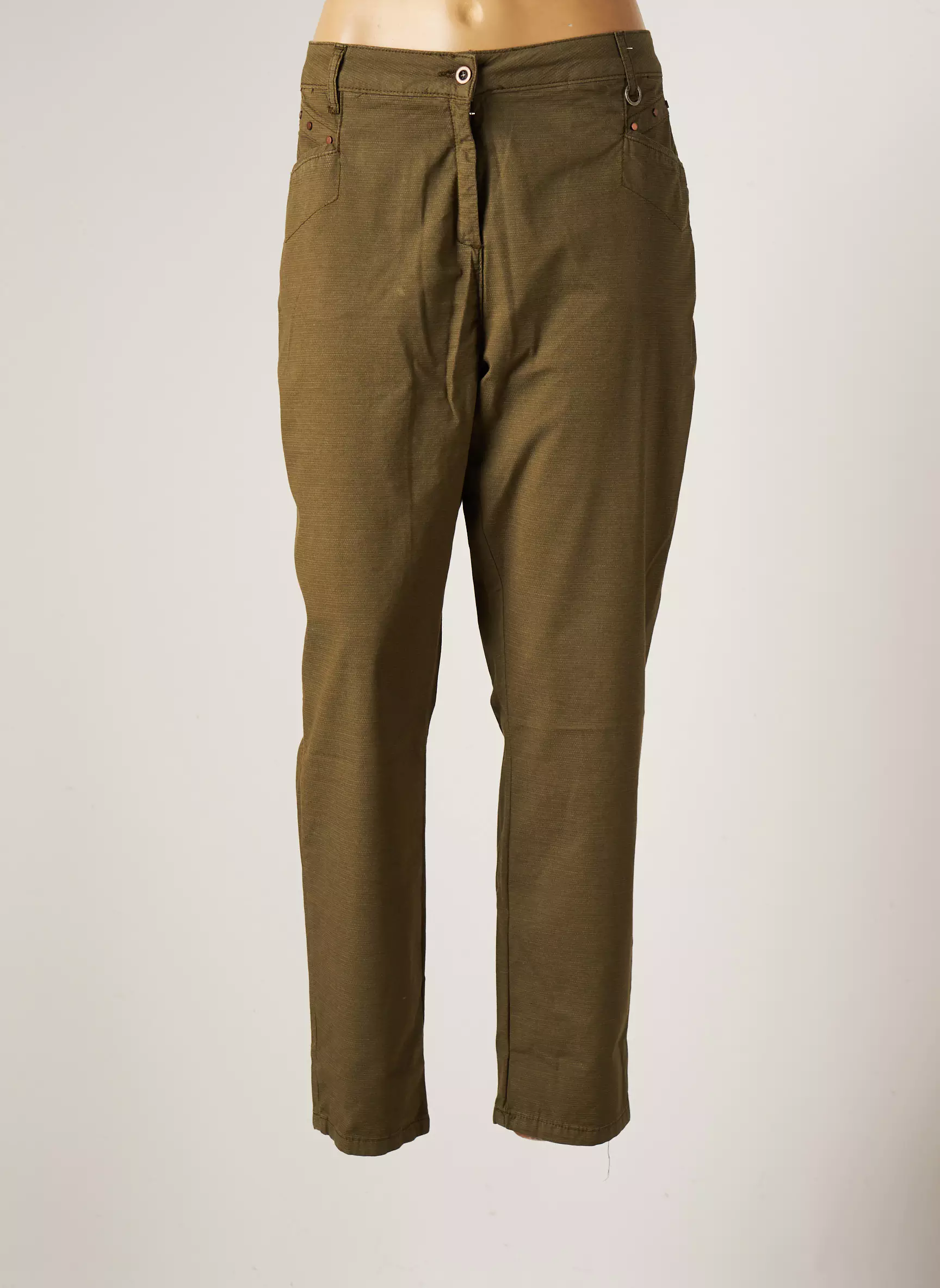Mado Et Les Autres Pantalons Droits Femme couleur vert