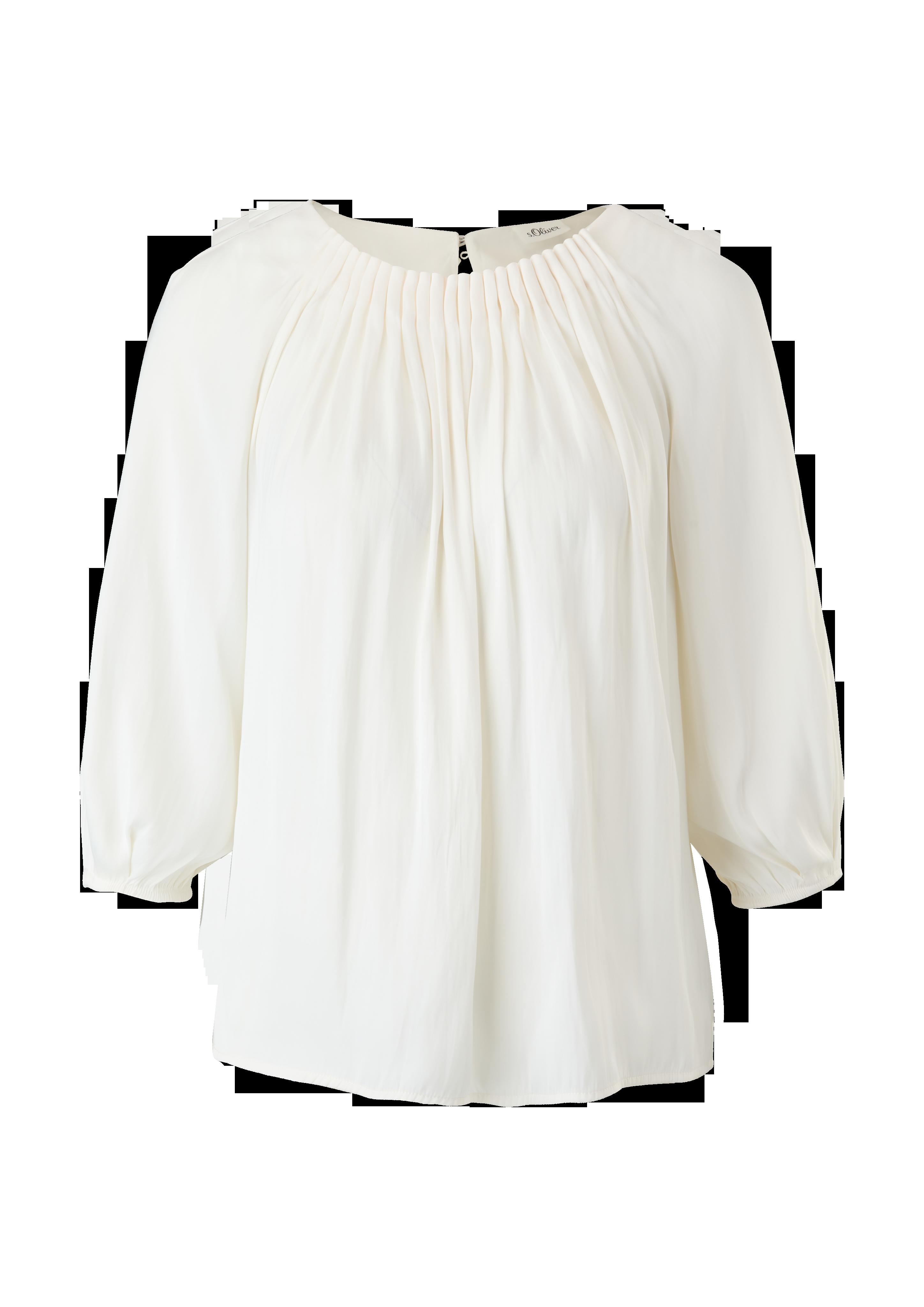 Bluse mit Raffung  2118689-0300