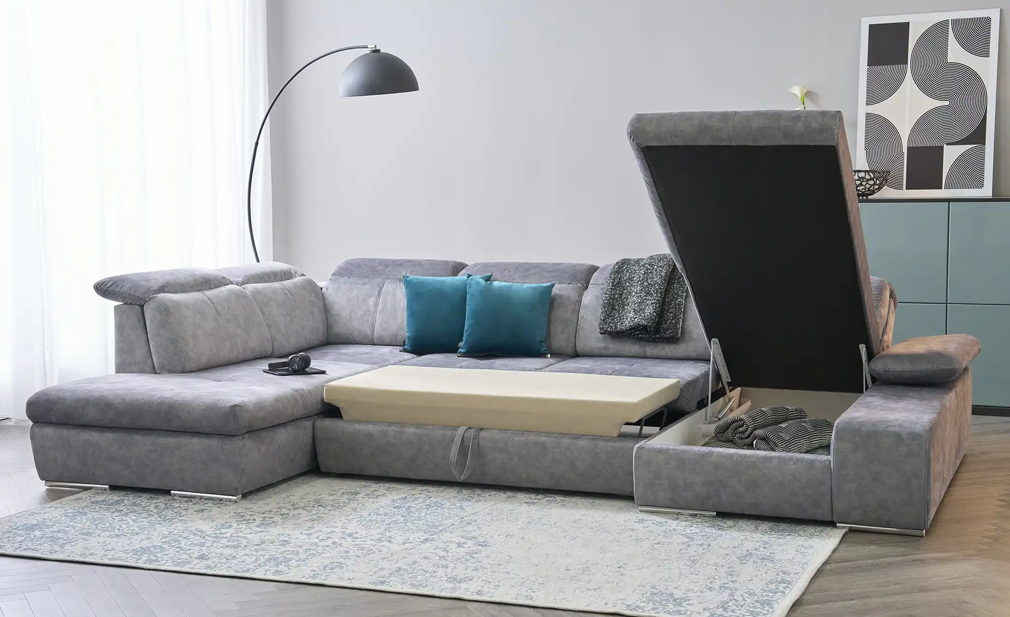Twist Wohnlandschaft aus Flachgewebe Avilla