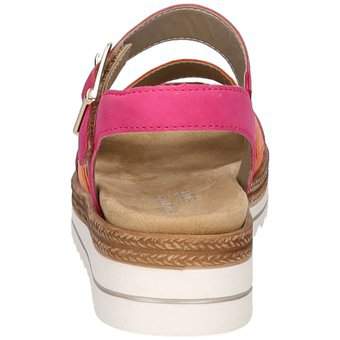 Remonte Plateau Sandale in pink