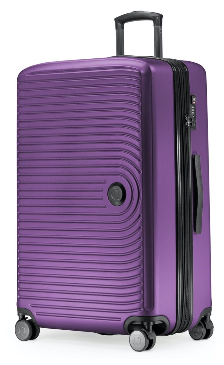 MITTE - Large suitcase, hard shell, matt, XXL extension, TSA, 77 cm, 127 litres