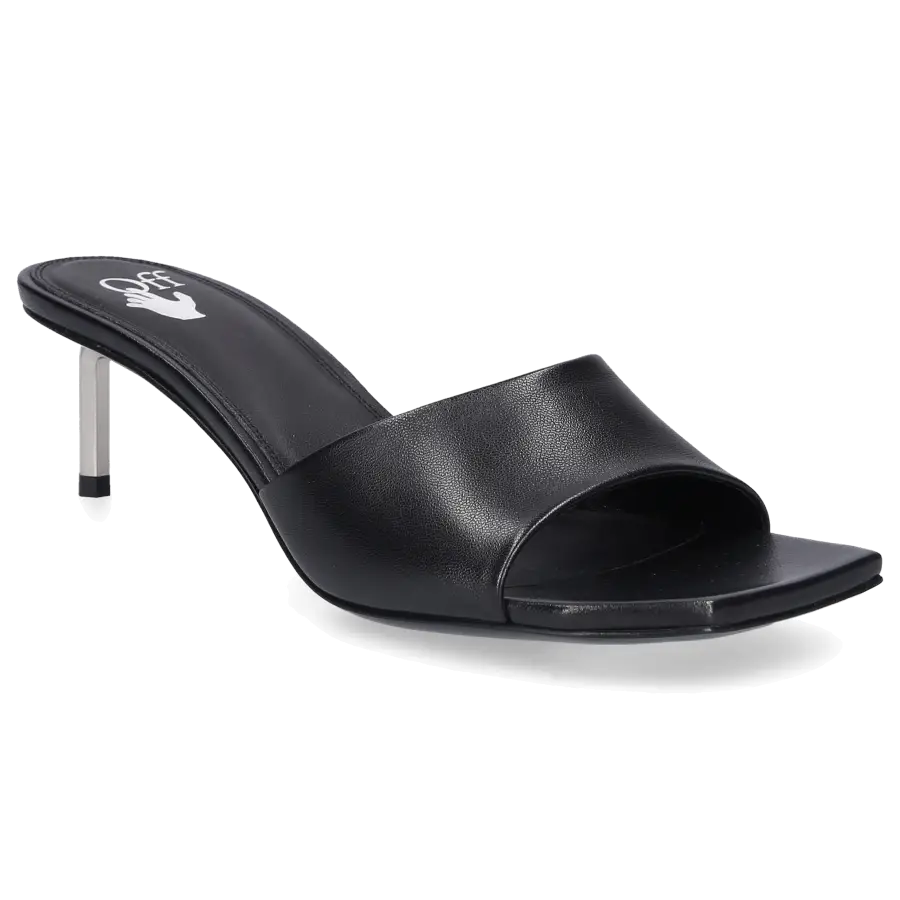 Off-White - Sandalen ALLEN Kalbsleder - schwarz