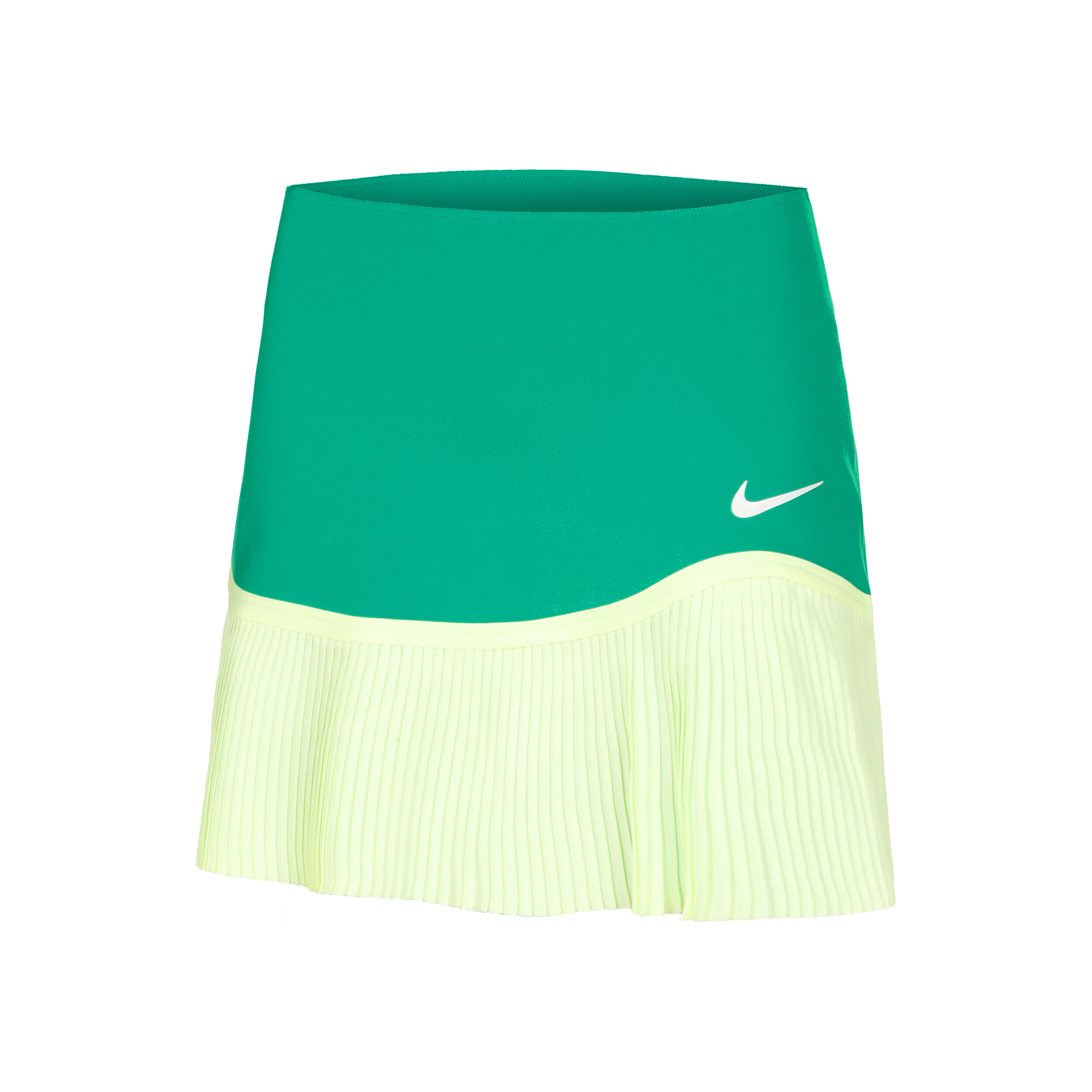 Dri-Fit Advantage Pleated Rock Damen - Grün, Hellgrün