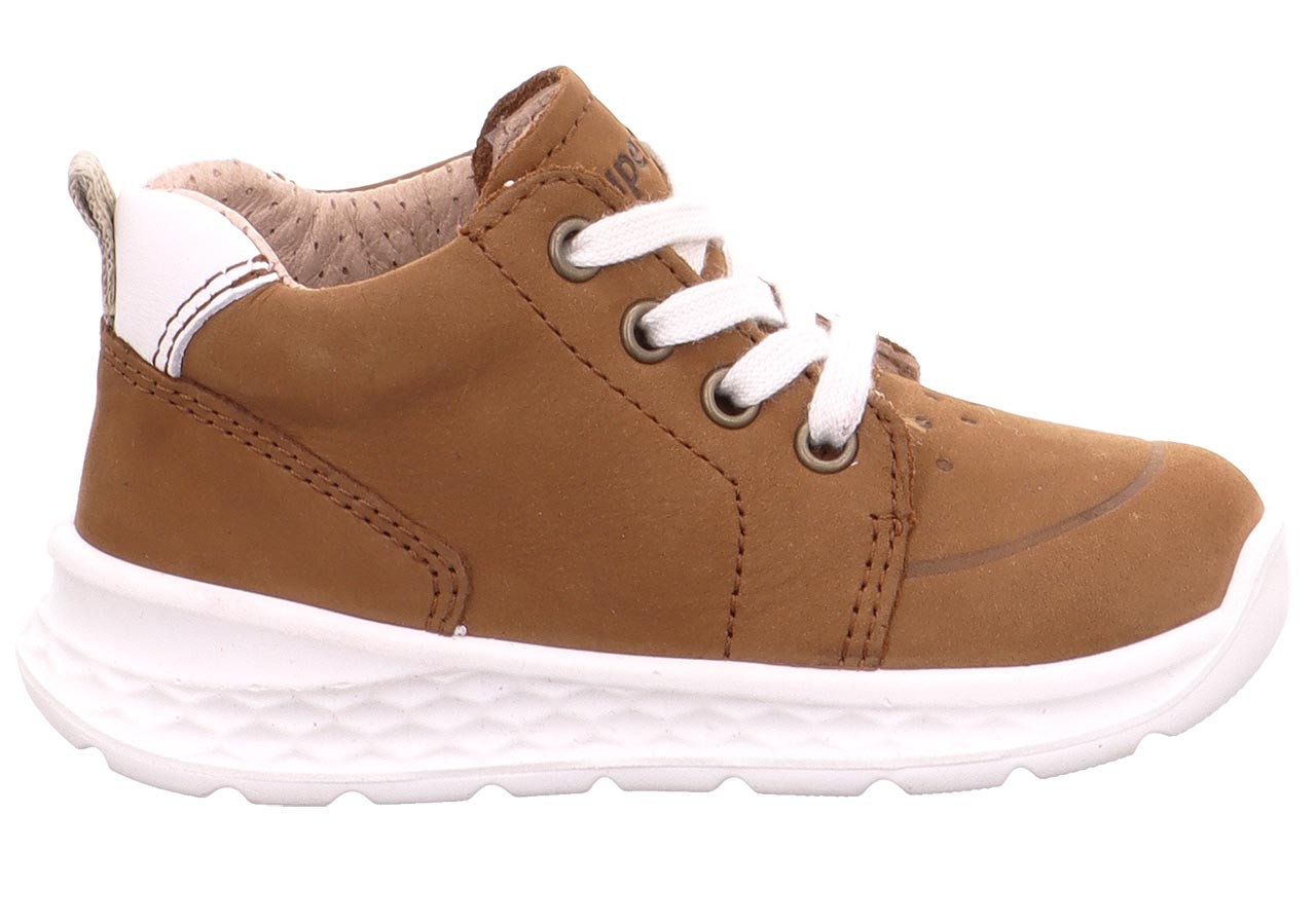 BREEZE - Braun/Beige Sneaker low mit Schnürung