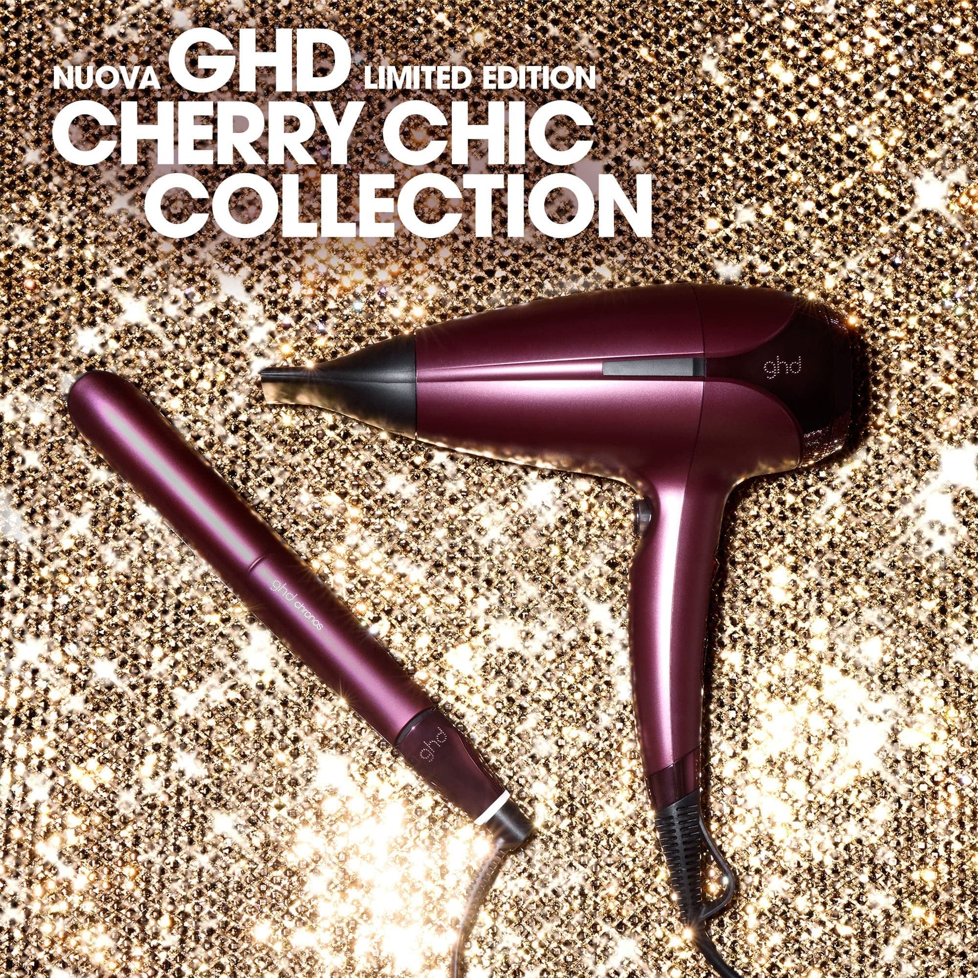 ghd Božićni paket Deluxe - Chronos + Helios™ - Poklon setovi za kosu, Pegle za kosu, Sušila za kosu
