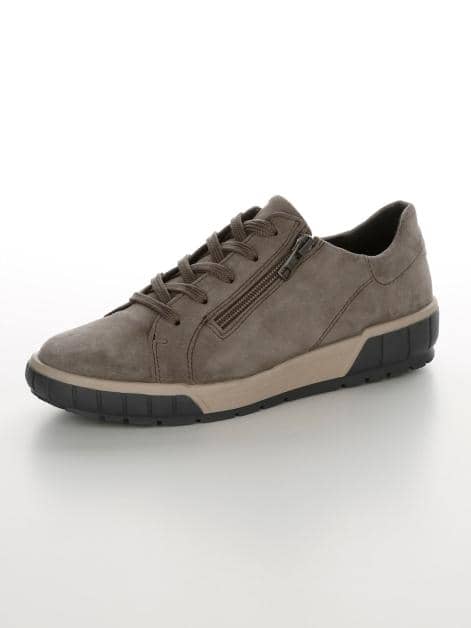 Schnürschuh mit seitlichem Reißverschluss