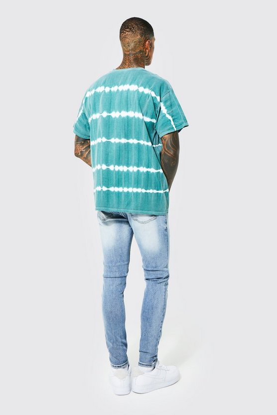 Skinny Stretch Jeans mit Rissen