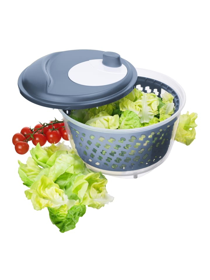 Rotho Fresh Salatschleuder, Kunststoff (PP) in Horizontblau günstig kaufen onesize