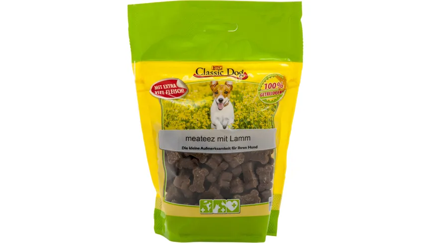 Classic Dog Hundesnack meateez mit Lamm 150 g