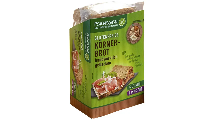 Poensgen Körnerbrot Glutenfrei 400 g