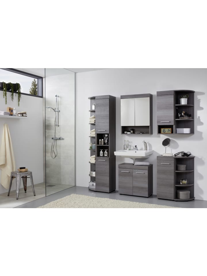 ebuy24 Spiegelschrank RunnerMoon Silber 58 x 18 cm günstig kaufen onesize