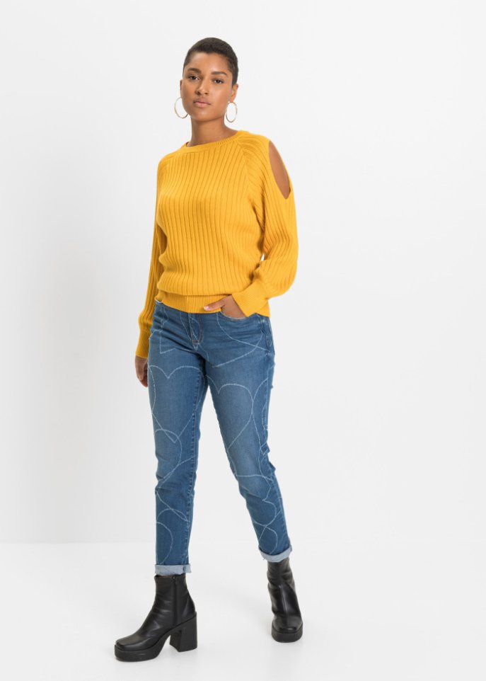 Pullover mit Cut-Outs