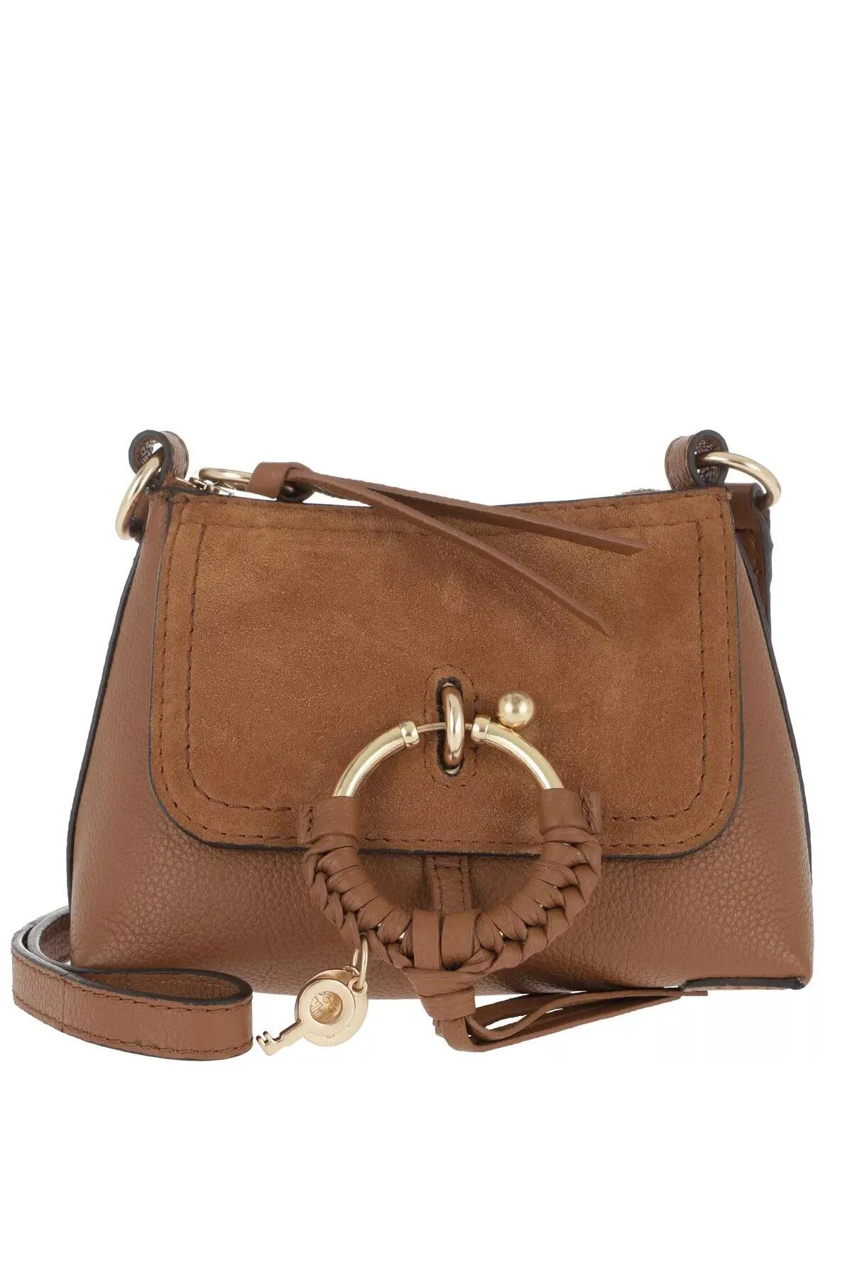 See by Chloé  Mini-Umhängetasche „Joan“ Karamell