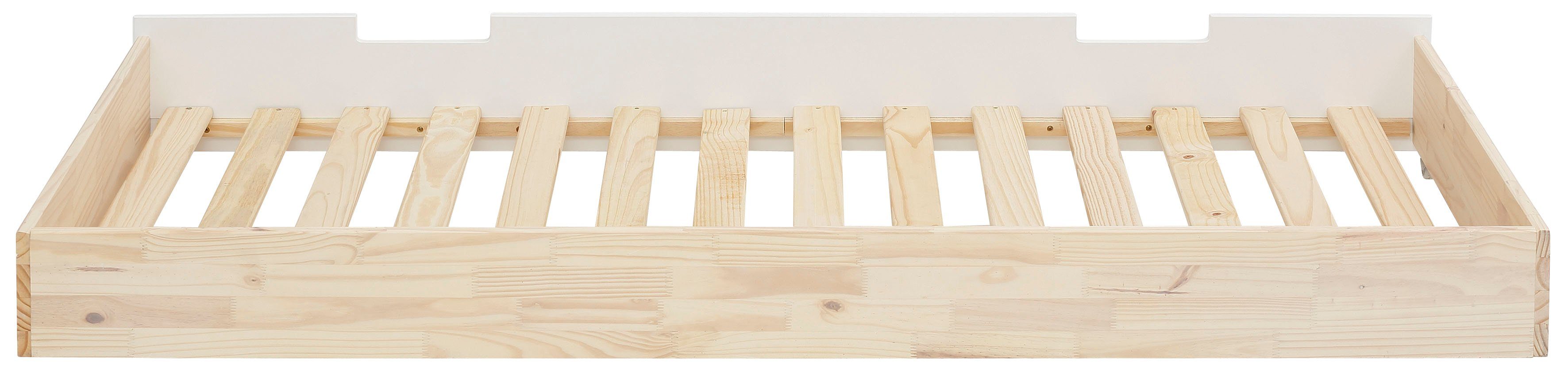 Lüttenhütt Bettschubkasten Janne, Kiefernholz und MDF, Schlafgelegenheit, Liegefläche 90x190 cm