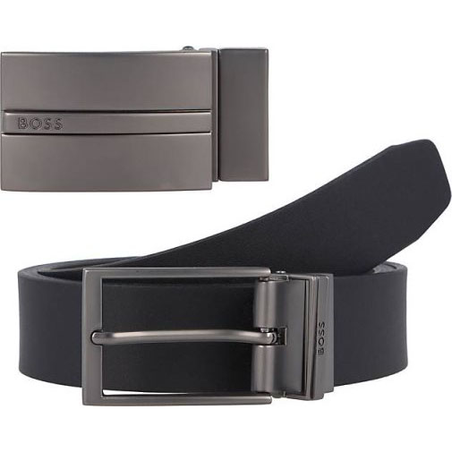 BOSS Geddy Wendegürtel Geschenkbox Leder 3tlg.