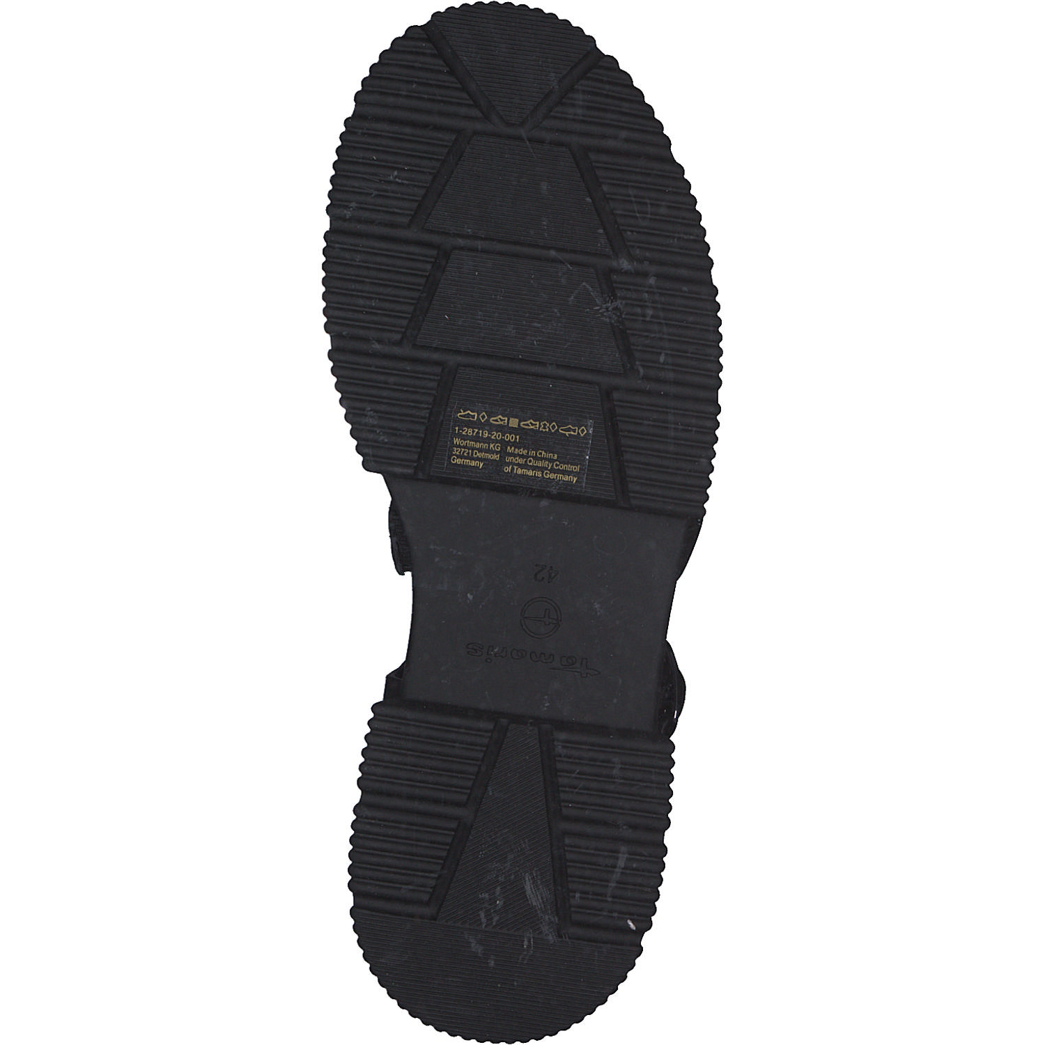 Tamaris 28719, Keilsandaletten, Damen, BLACK