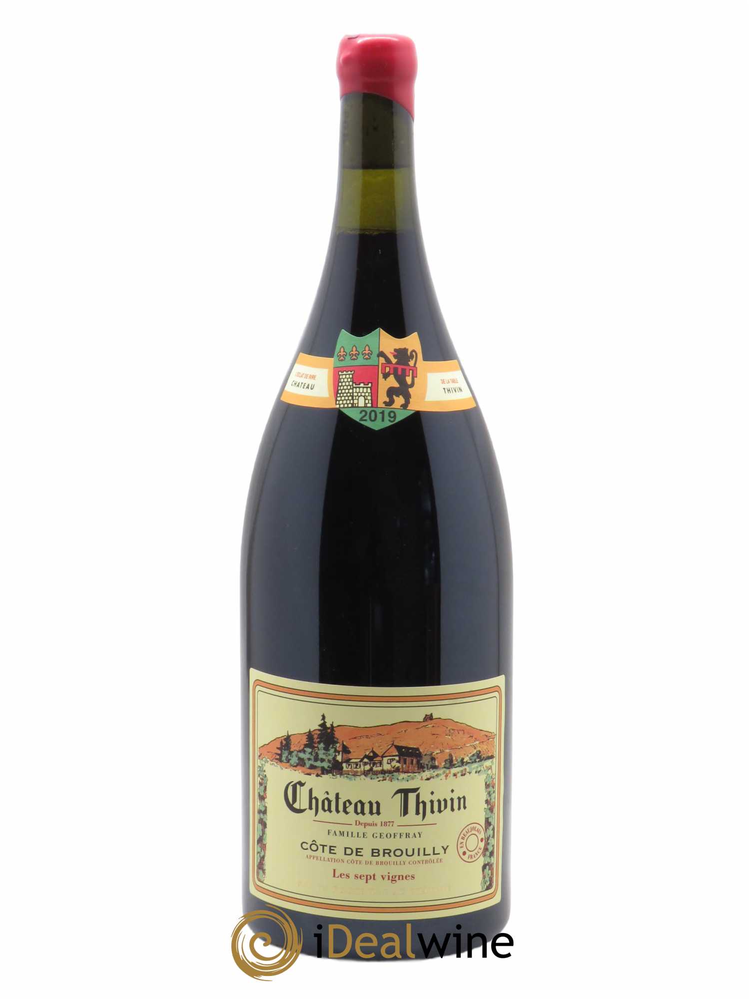 Côte de Brouilly Les 7 Vignes Château Thivin  2019 - Lot de 1 Magnum