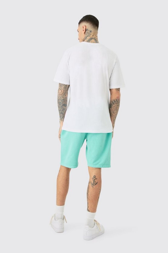 Tall T-Shirt mit Paris Print