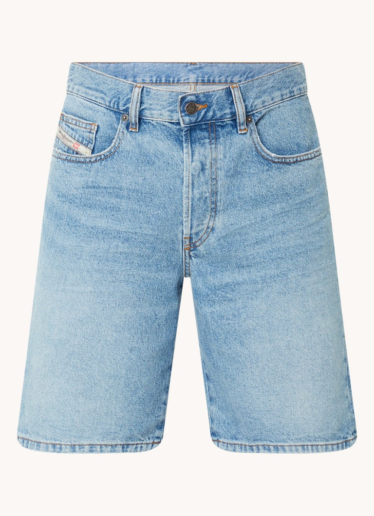 Pantaloncini in denim Diesel dal taglio classico
