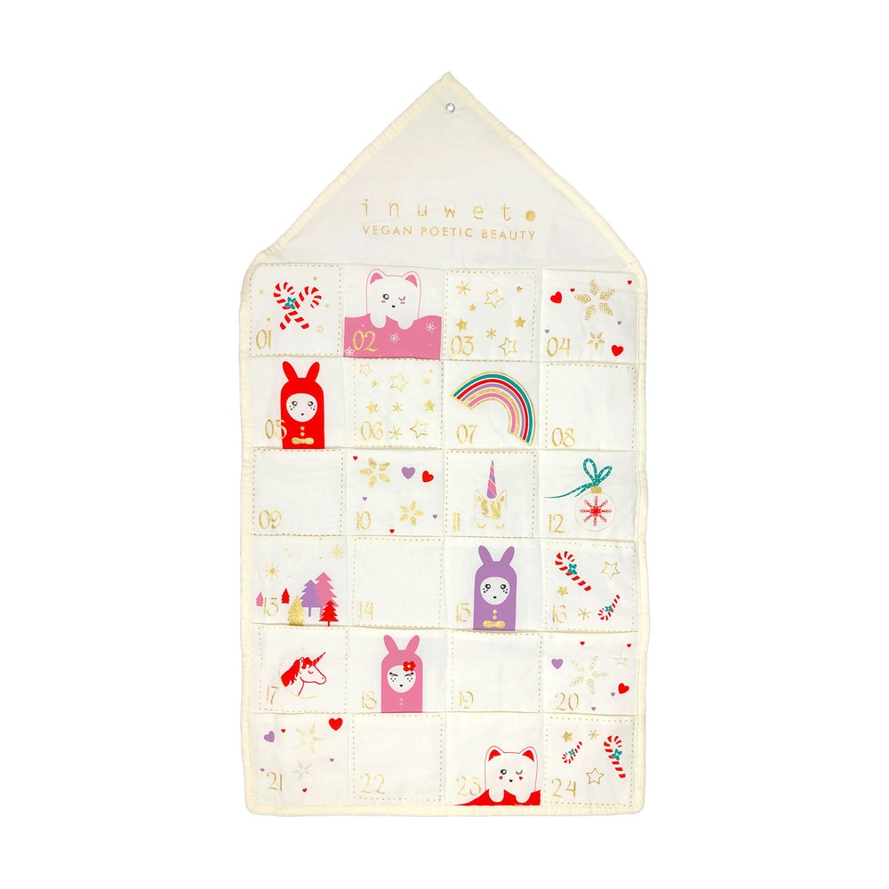 Inuwet Calendrier de l'Avent Calendrier DIY à personnaliser et réutiliser