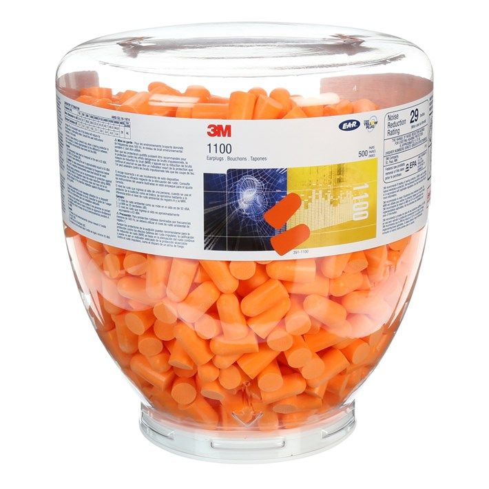 3M 6.21.15.270.00 Refillflaske for 3M One-Touch øreproppdispenser 500 par