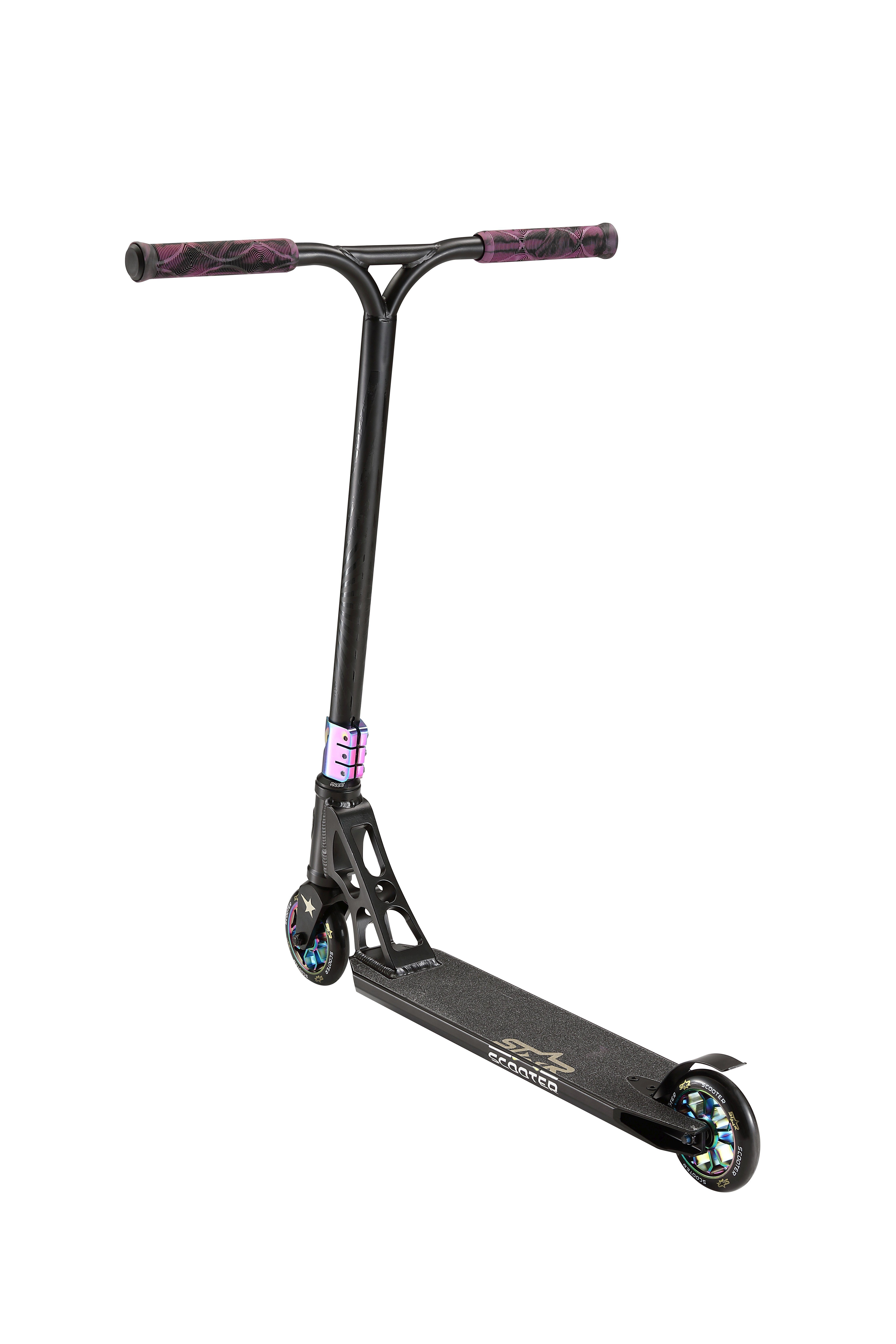 Star-Scooter Stuntscooter 110 mm, HIC Kompression; Professional Stuntscooter; Vollintegriertes Headset