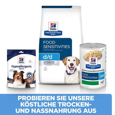 Hill's Prescription Diet d/d Food Sensitivities mit Ente & Reis