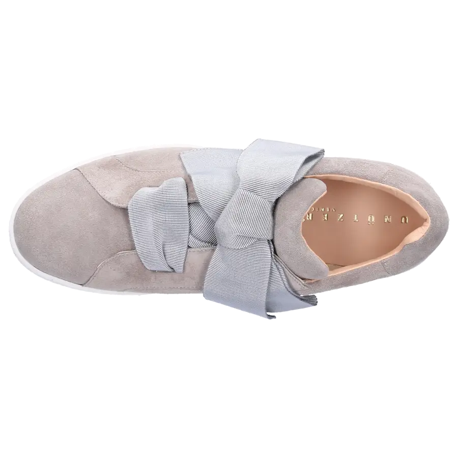 Unützer - Sneaker low 8254 Veloursleder grau - grau