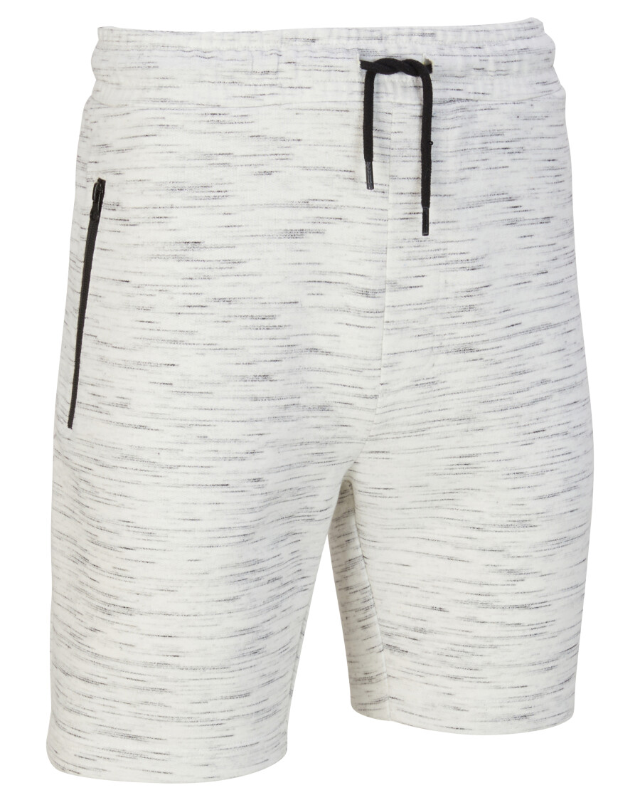 Melierte Sweatshorts