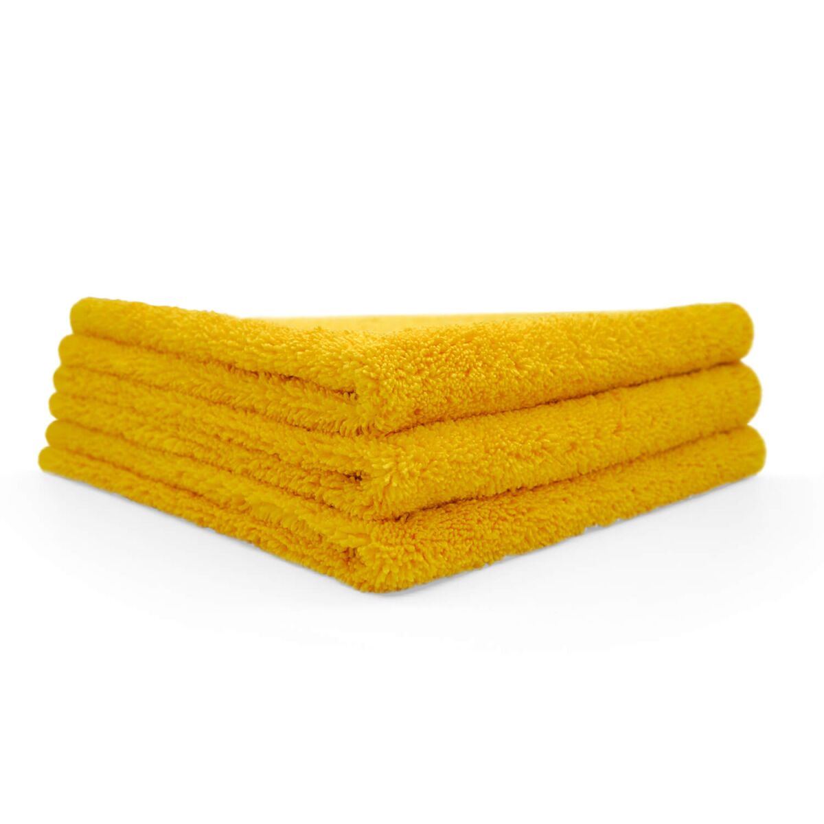 The Collection Dual Pile Mikrofasertuch 420GSM 40×40 gold 3Stk.