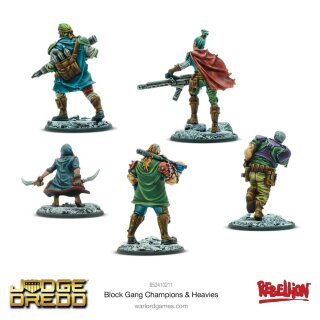 Judge Dredd - Block Gang Champions & Heavies (EN)