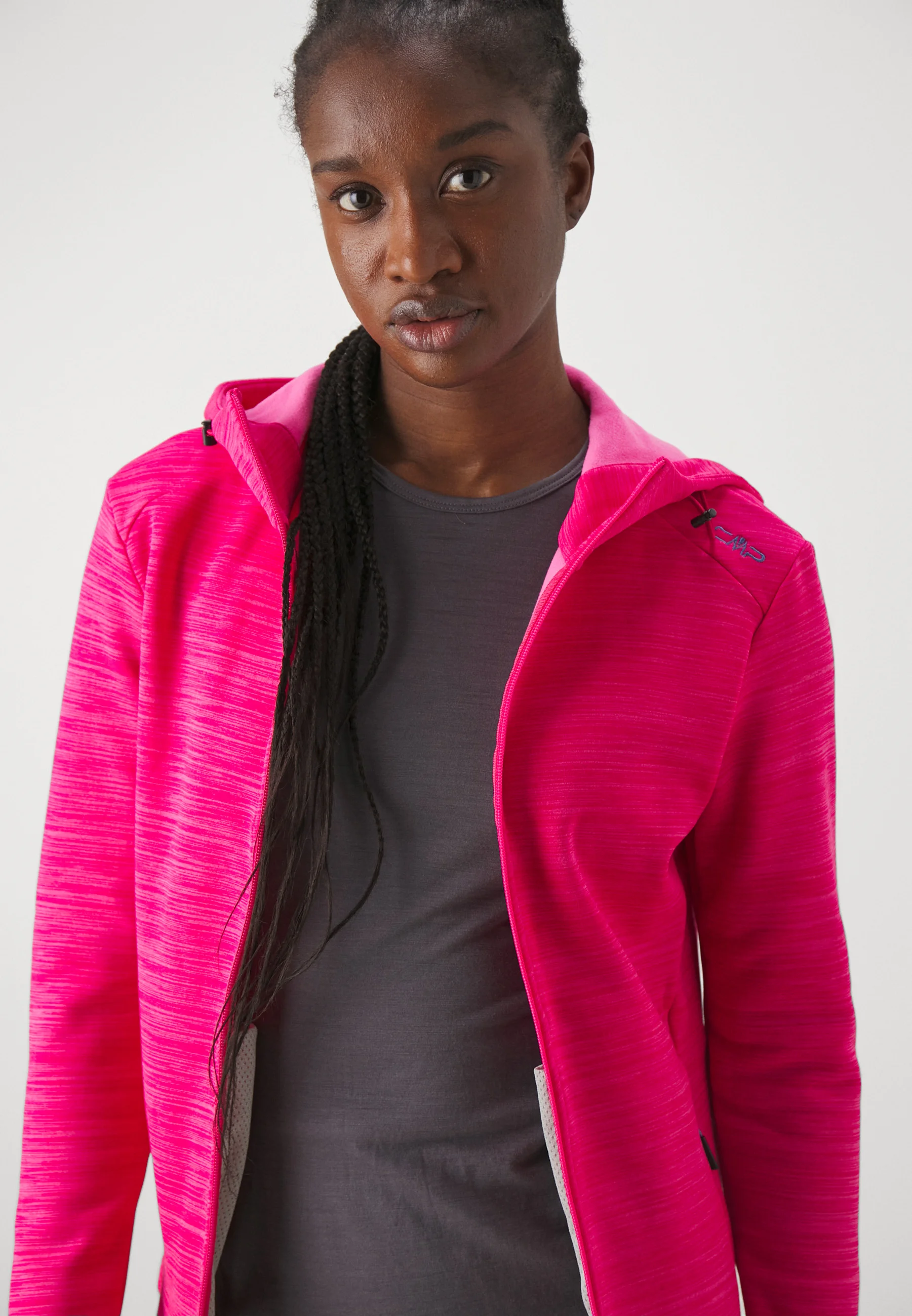 CMP CHAQUETA MUJER CAPUCHA FIJA - Sudadera con cremallera