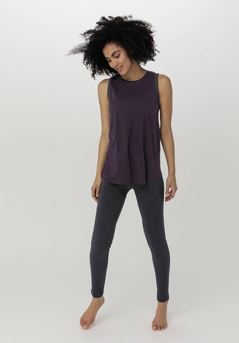 Tanktop ACTIVE FUNCTIONAL aus Bio-Merinowolle mit Seide