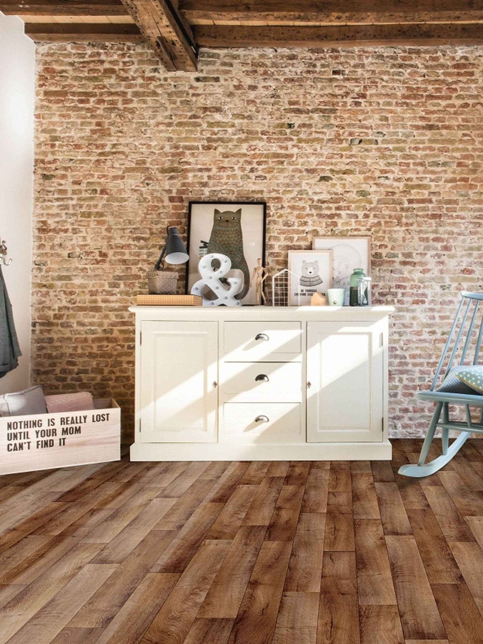 Lima Vinyl-Rollenware, Nussbaum 744