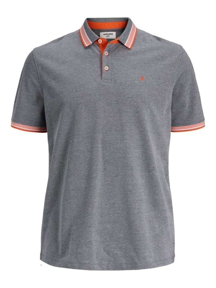 JACK & JONES PLUS Poloshirt in Navy Blazer günstig kaufen
