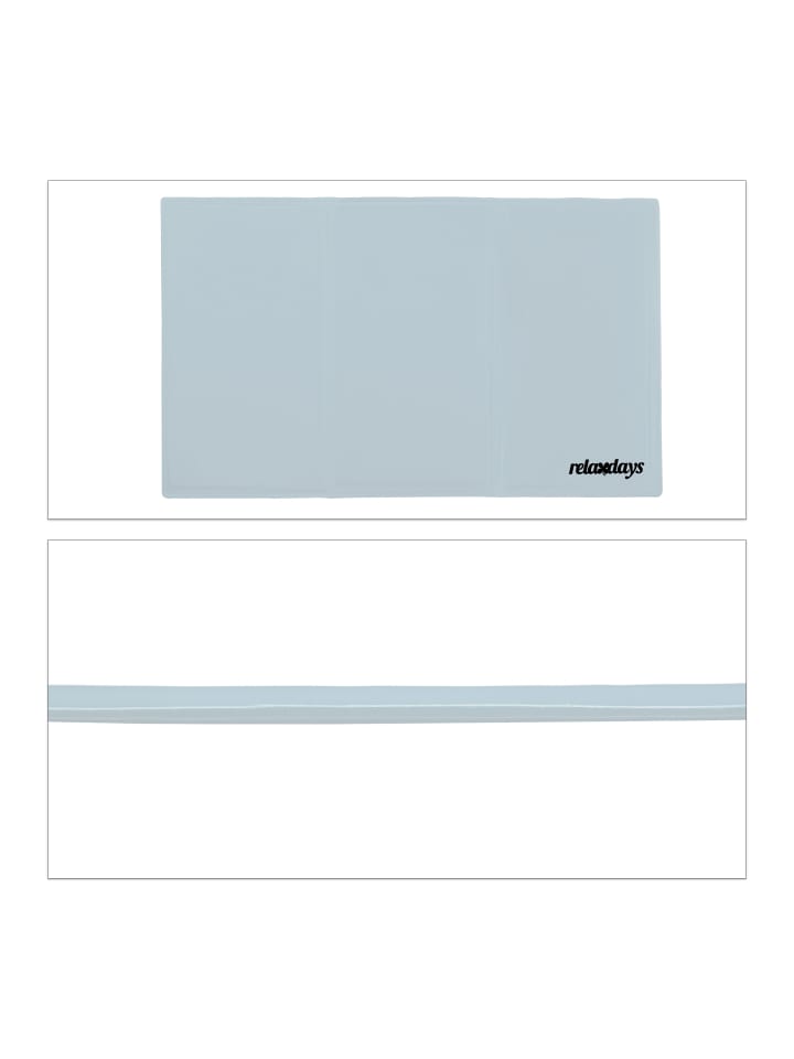 relaxdays Kühlmatte Hund in Grau - (B)50 x (T)90 cm günstig kaufen onesize