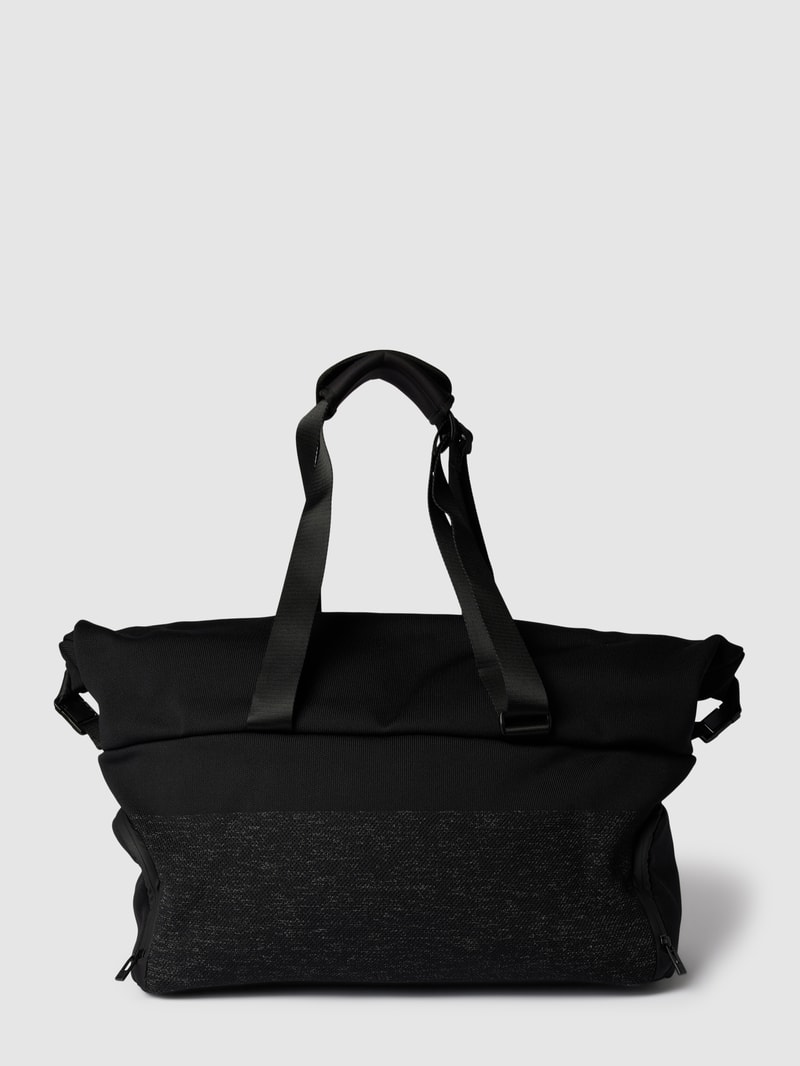 Weekender mit Label-Detail Modell 'Porsche Design Evoknit' in schwarz