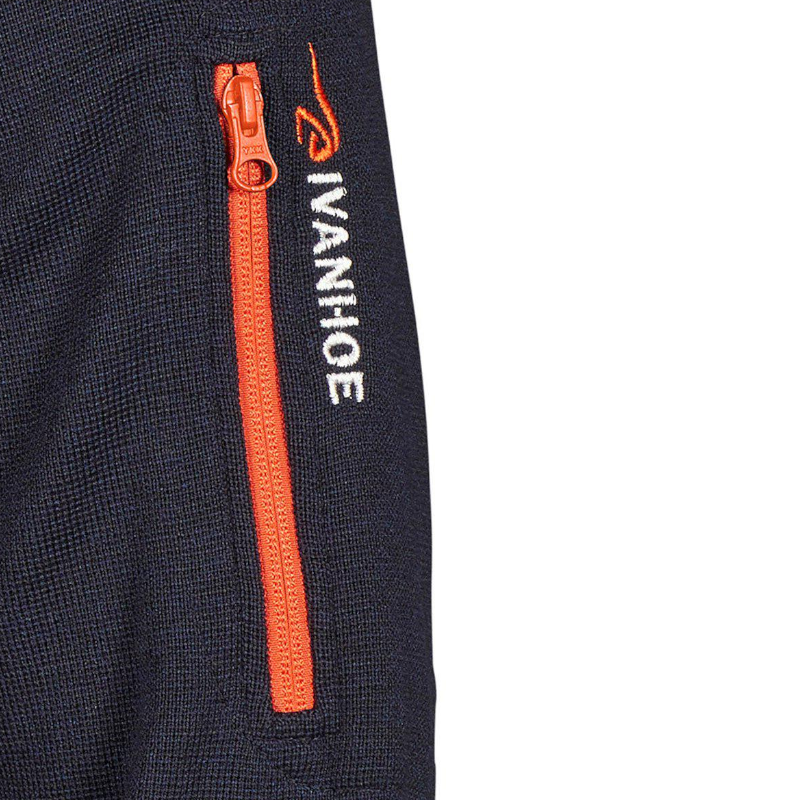 Ivanhoe Hadar Half Zip blaue Herrenweste